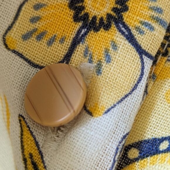 Haute Hippie Coastal Cottage Rope Strap Sundress | Linen Look Boho Dress Sz 3T - Picture 13 of 13